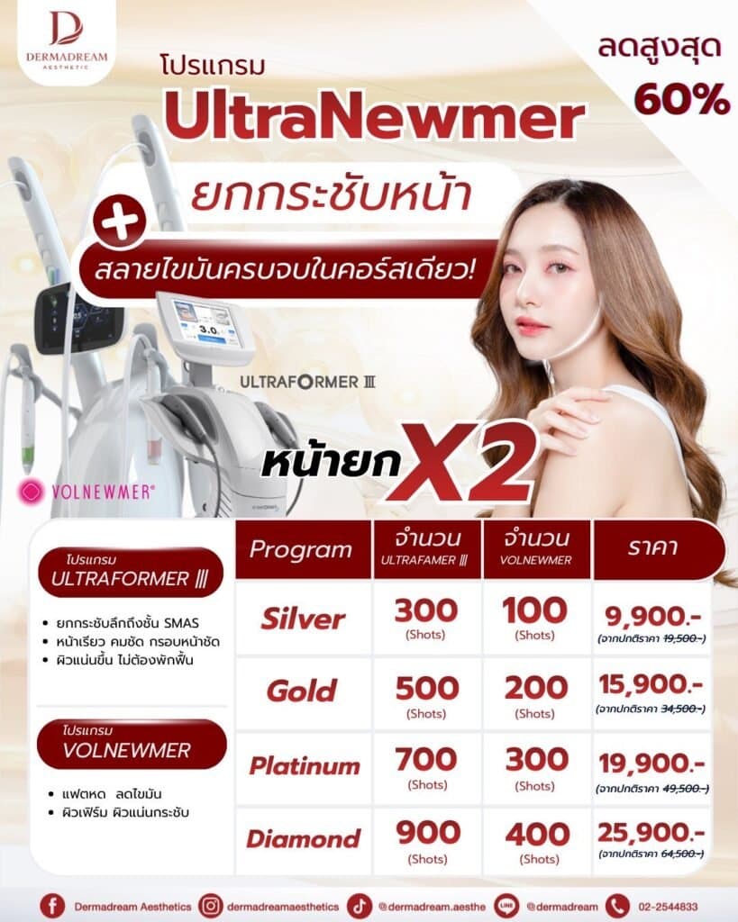 โปรโมชั่น DermaDream Clinic